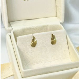 Topos en Oro 18k diseño Alas diamantadas