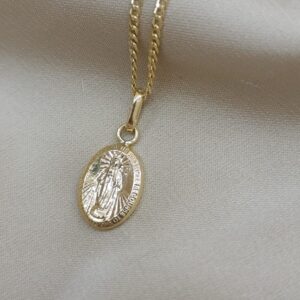 Dije en oro 18k virgen Milagrosa