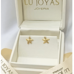 Topos en oro 18k estrella de mar