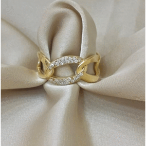 Anillo en oro 18k con diamantes