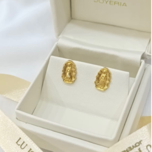 Topos en oro 18k Virgen Guadalupe